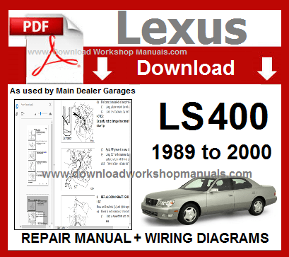 Lexus LS400 Service Repair Workshop Manual